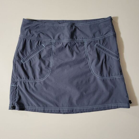 Athleta Cinch Ripstop Skort Asphalt Gray - Picture 3 of 16